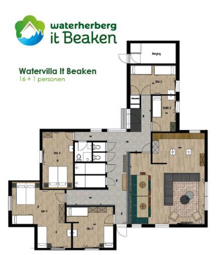 Watervilla It Beaken เฮก ภายนอก รูปภาพ